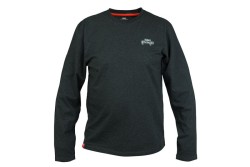 Fox Rage Black Marl long Sleeve T MEDIUM