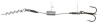 Fox Rage Ti Pro Harness 25-30cm Double - Size 2/0/10g