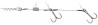 Fox Rage Ti Pro Harness 25-30cm Double - Size 2/0/10g