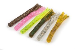 Creature Funky Worm Floating 9cm 2,75in UV Candy Floss 6pcs