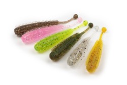 Creature Funky Worm Floating 9cm 2,75in UV Candy Floss 6pcs