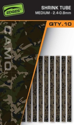 Edges Camo Shrink Tube M 2,4-0,8mm 10pcs