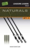 Edges Naturals Leadcore Leaders 50lb 3pcs