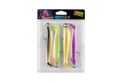 Zander Pro Shad Loaded UV Mixed Colour Packs 1 7cm 5g 1 0 4pcs
