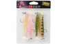 Zander Pro Shad Loaded UV Mixed Colour Packs 2 10cm 4pcs 10g 4 0