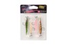 Slick Shad UV Mixed Colour Packs Loaded Head 1 9cm 7g 2 0 4pcs