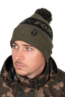 Collection Bobble Hat Green/Black
