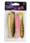 Slick Shad 11cm Mixed UV Colour Pack 4pcs