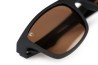 Matt black Sunglasses Brown Lense Eyewear