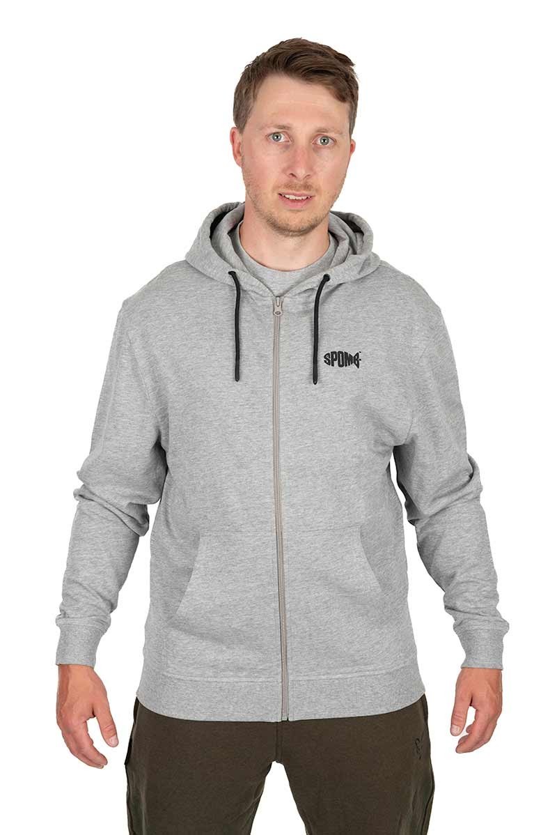 Grey Hoodie Full Zip XL
