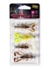 UV Micro Critter 5cm x 4pcs Loaded 3g