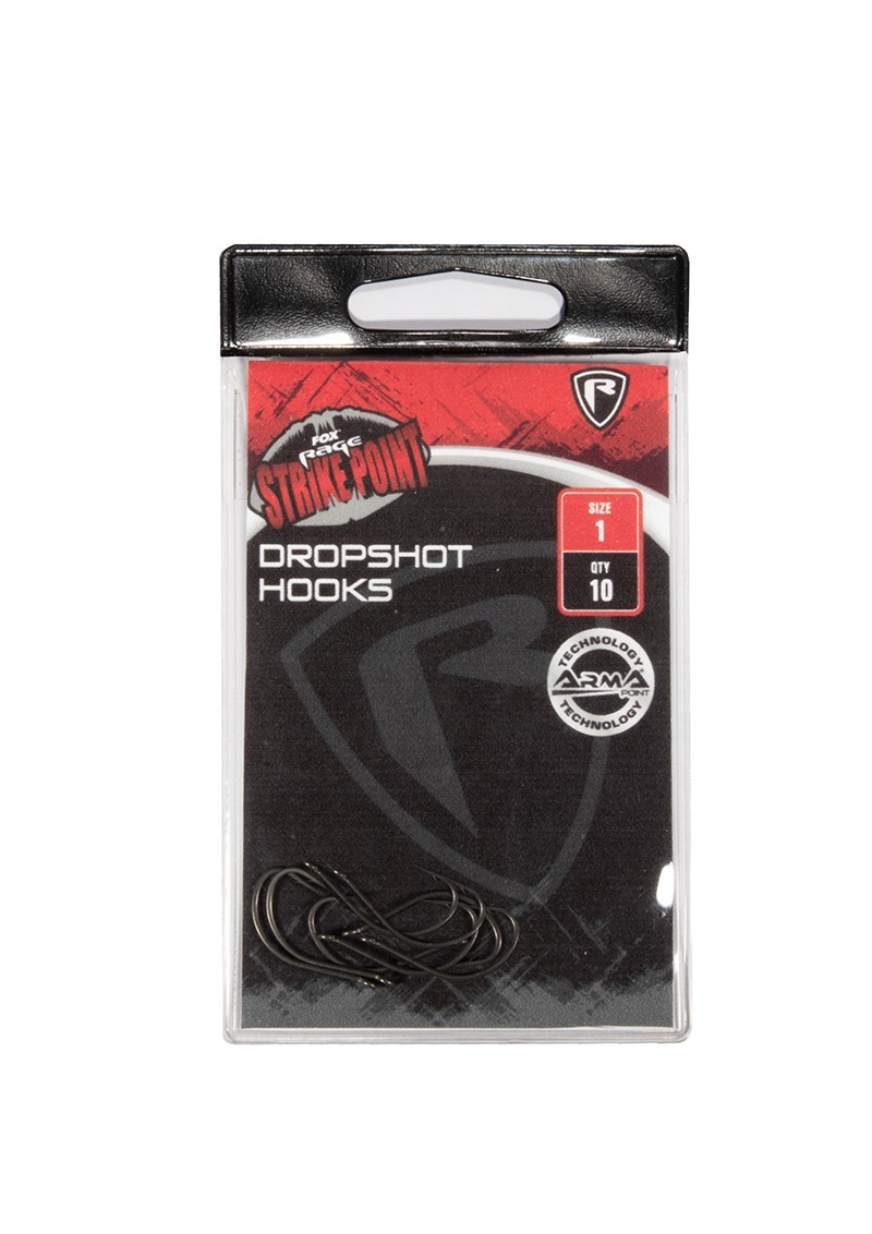 Strike Point Drop Shot Hooks Size 1/0