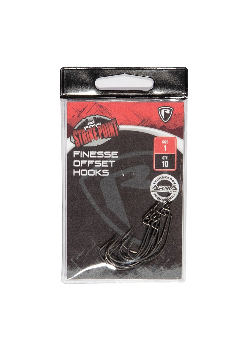 Strike Point Finesse Offset Hooks Size 1/0