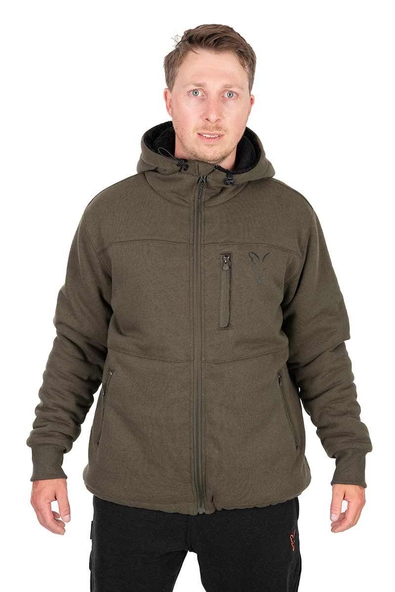 Collection Sherpa Hoody Green/Black L