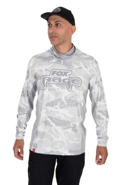 UV Hooded Light Camo Top 3XL