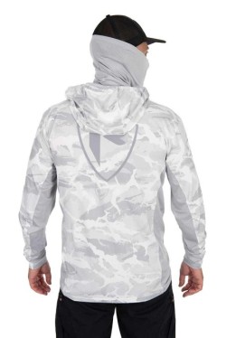 UV Hooded Light Camo Top 3XL
