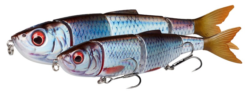 4PLAY V2 SWIM N JERK 13.5CM 20G SS RUDD