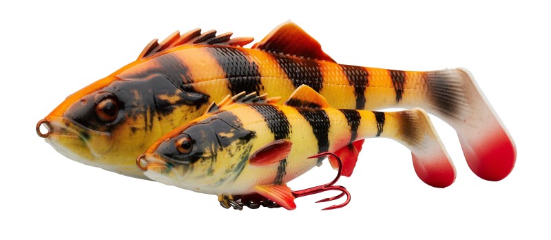 4D PERCH SHAD 17.5CM 67G SS ALBINO