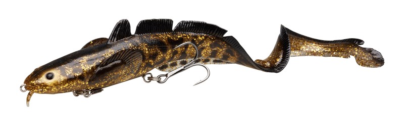 3D BURBOT SHALLOW 25CM 70G SS BURBOT