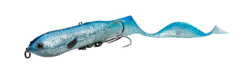 3D HARD EEL 2P1 17CM 50G SS BLACK GOLD