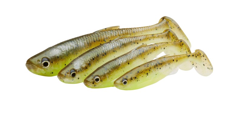 FAT MINNOW T-TAIL 10.5CM 11G DW MIX 5PCS