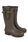 Neoprene lined Camo/Khaki Rubber Boot (Size 9)