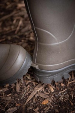 Neoprene lined Camo/Khaki Rubber Boot (Size 11)