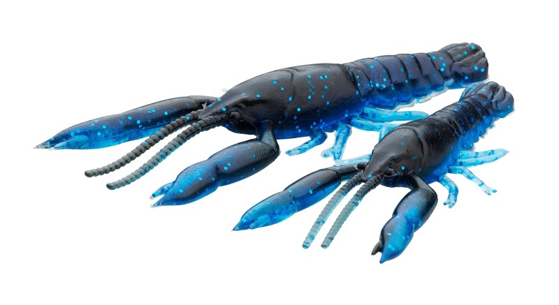 3D CRAYFISH RATTLING 6.7CM 2.9G BO 8PCS