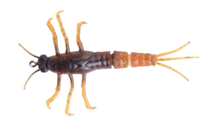 3D TPE MAYFLY NYMPH 5CM 2.5G GREEN