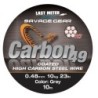 CARBON49 STEELWIRE 10M0,48MM11KG24LBS CG