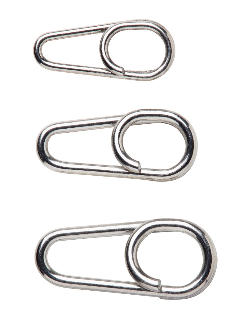 CUSTOM SALT SPLITRING SNAPS L 15PCS