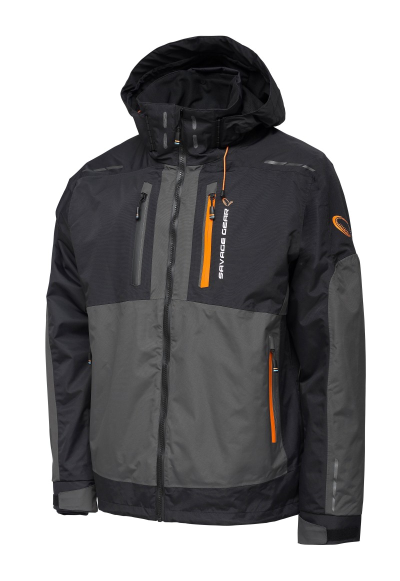 WP PERFORMANCE JACKET L BLACK INK/GREY