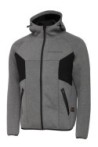 TEC-FOAM ZIP HOODIE L DARK GREY MELANGE