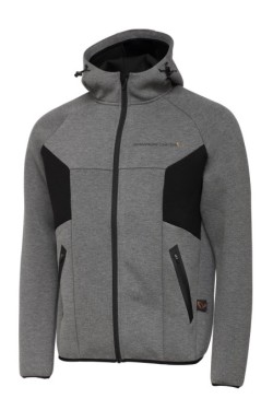 TEC-FOAM ZIP HOODIE XXL DARK GREY MELANG
