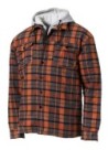 TWIN SHIRT JACKET XL ORANGE/GREY CHECK