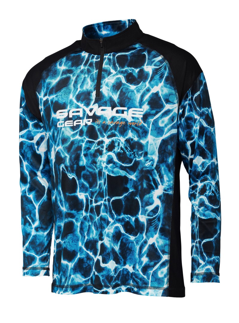 MARINE UV LONG SLEEVE TEE XXL SEA BLUE