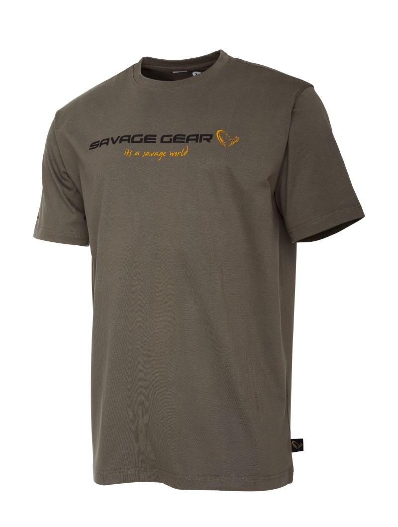 SG4 LOGO T-SHIRT XXXL LODEN GREEN