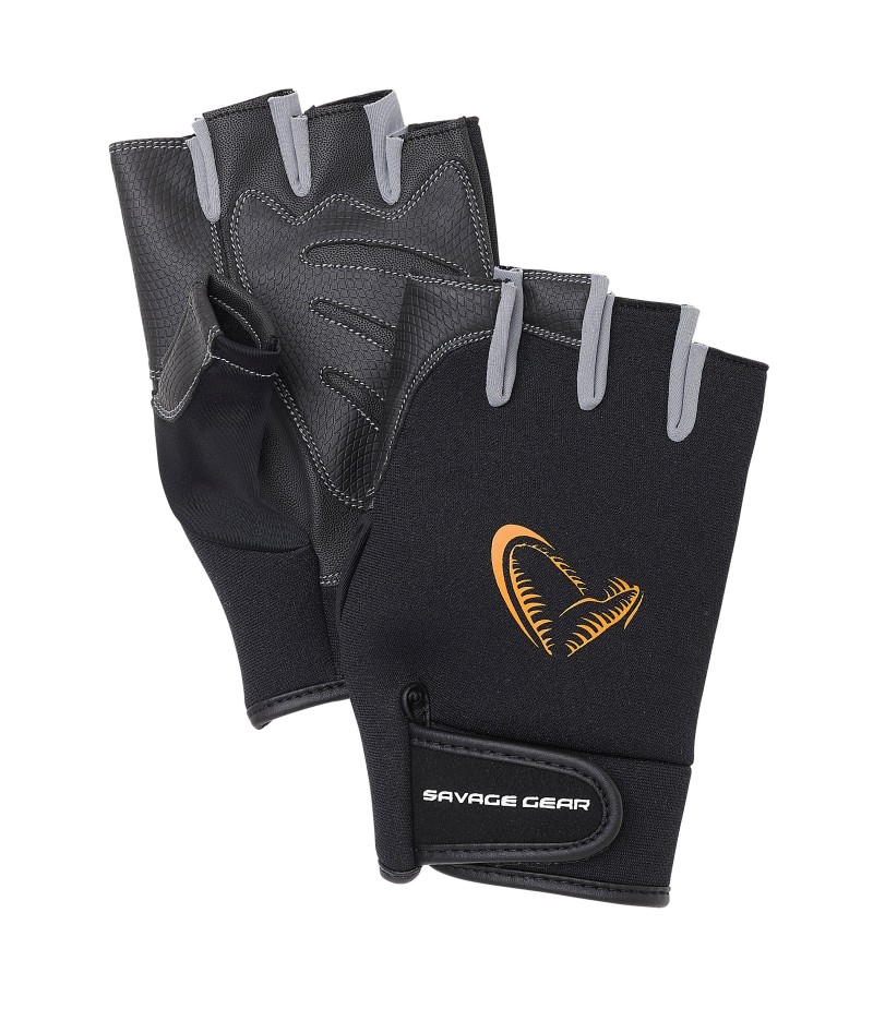 NEOPRENE HALF FINGER XL BLACK