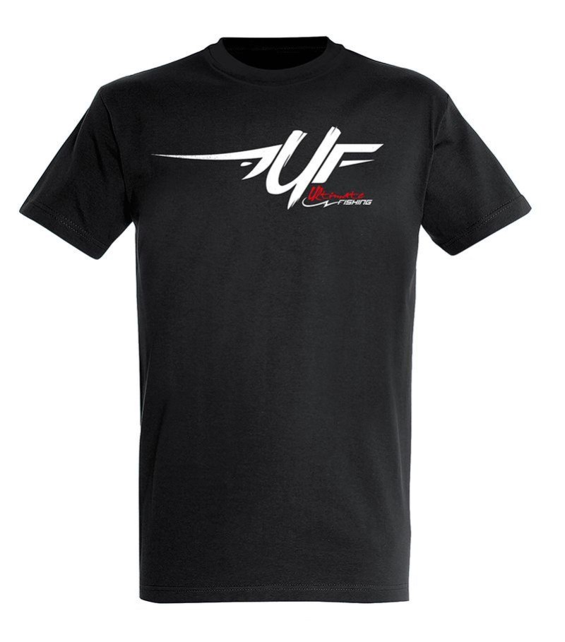 TEE SHIRT ULTIMATE FISHING NOIR L