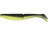 ONE UP SHAD 4 161 SOLID CHART BLACK (hard blister)
