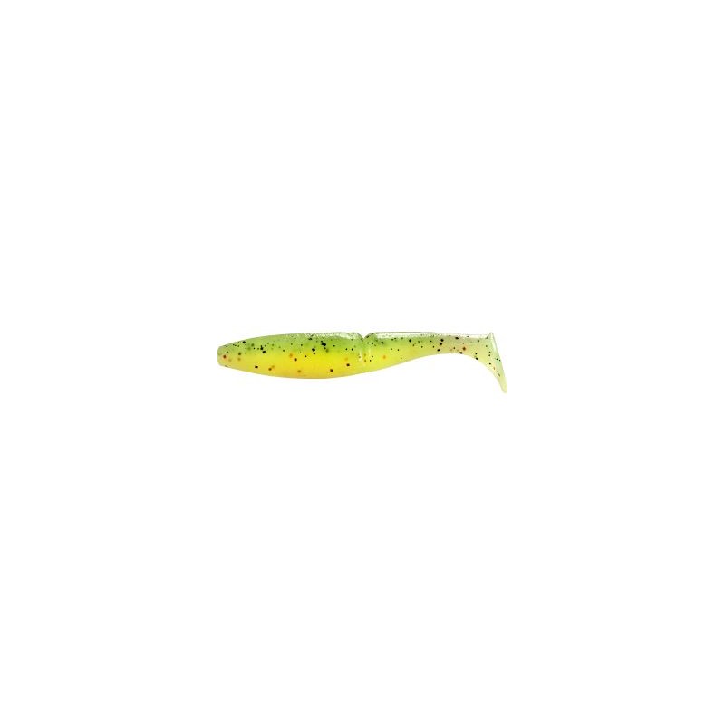 ONE UP SHAD 6 086 APPLE GREEN FLAKES (hard blister)