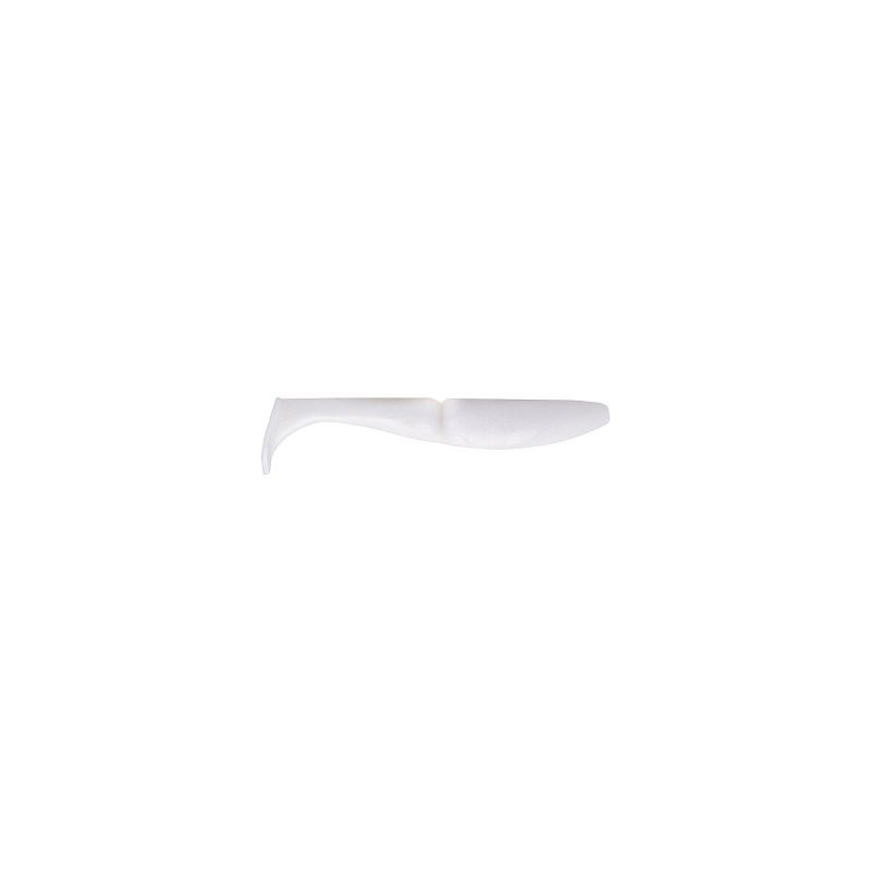 ONE UP SHAD 10 PIKE LTD 027 SILKY WHITE