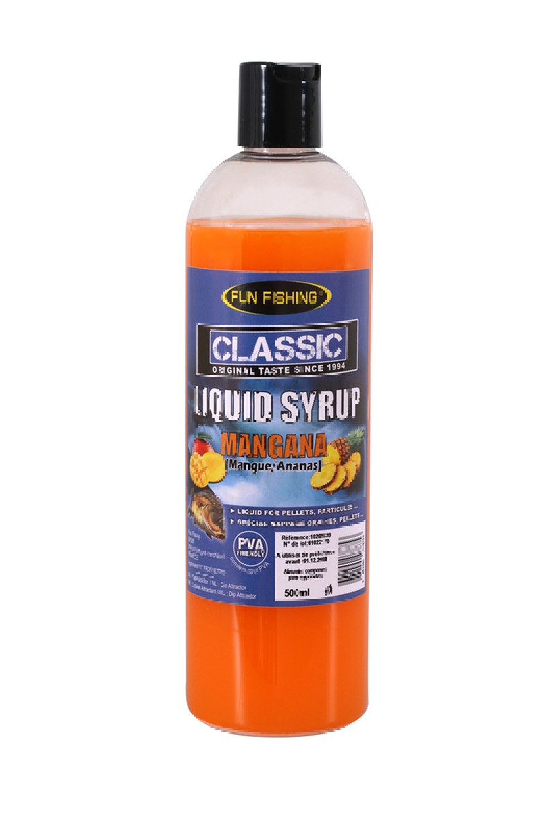 Classic - Liquid Syrup - 480ml - Mangana