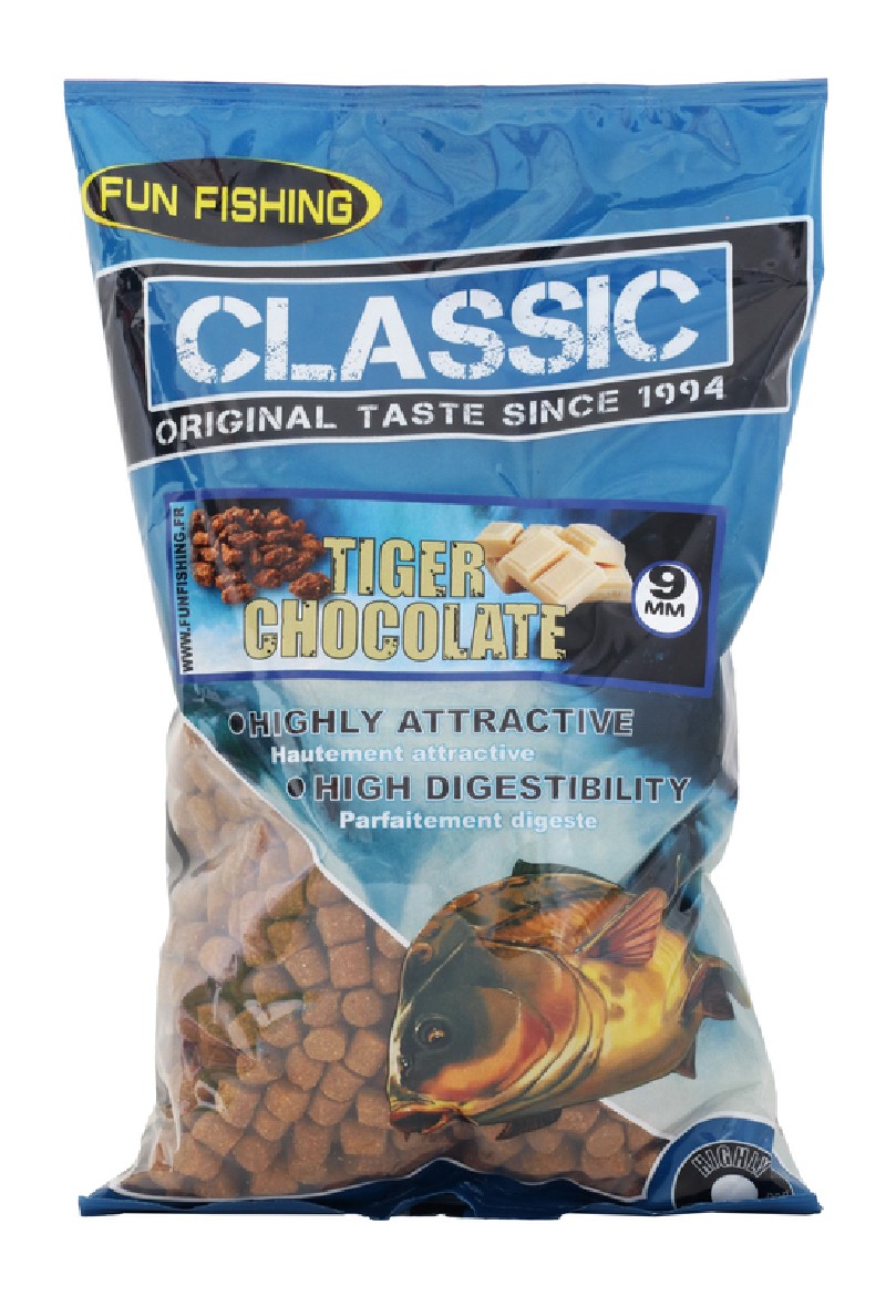 Classic - Pellets - 700gr - 9mm - Tiger Chocolate