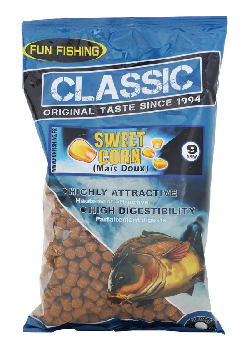 Classic - Pellets - 700gr - 9mm - Maïs Doux
