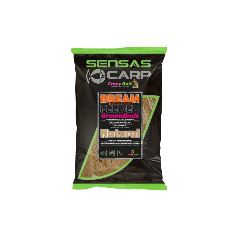 UK BREAM FEEDER NATURAL 2KG