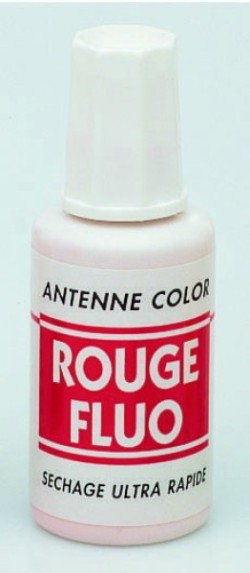 FLACON ANTENNE COLOR BLANC