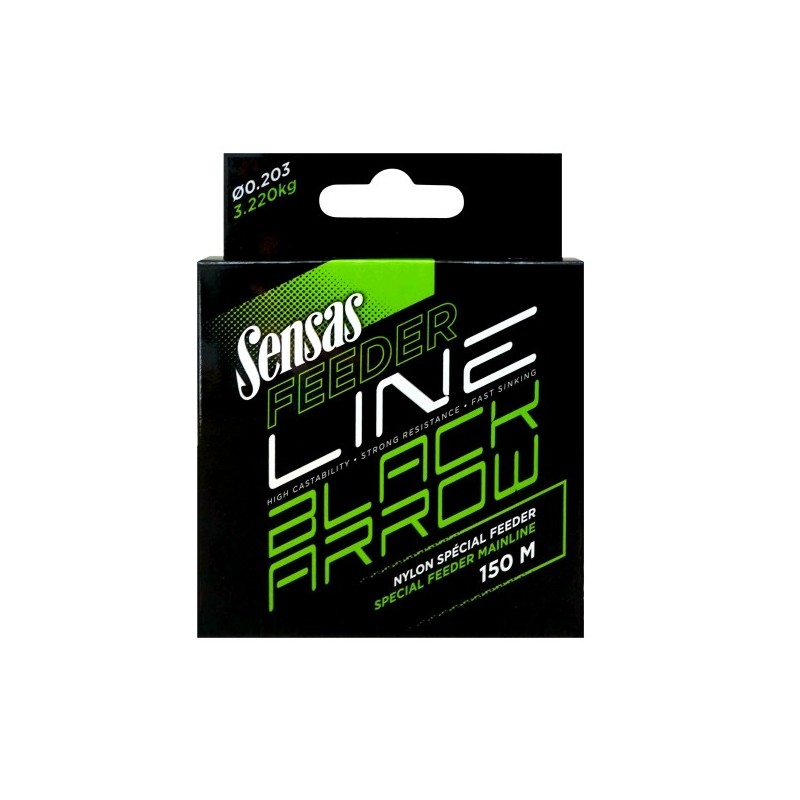 NYLON FEEDER BLACK ARROW 150M D.20,3MM
