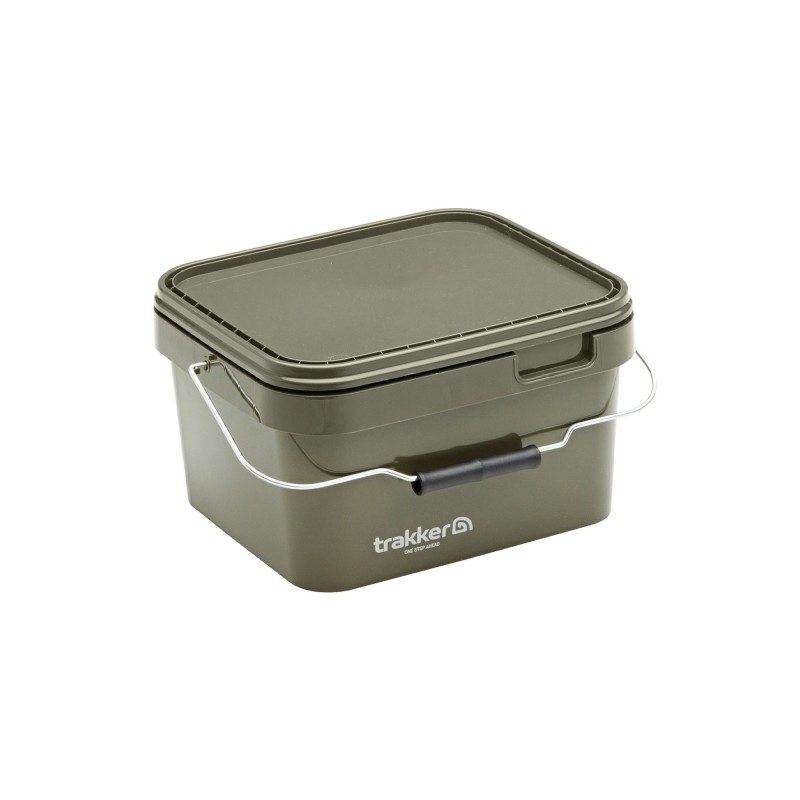 5 Ltr Olive Square Container