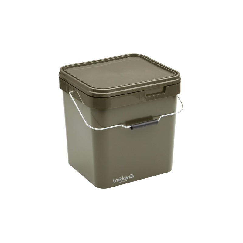 17 Ltr Olive Square Container